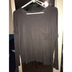 Gray long sleeve